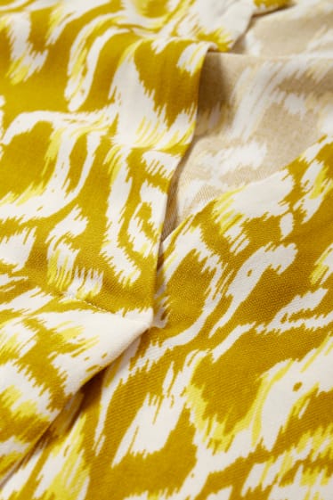 Femmes - Chemisier - à motif - jaune