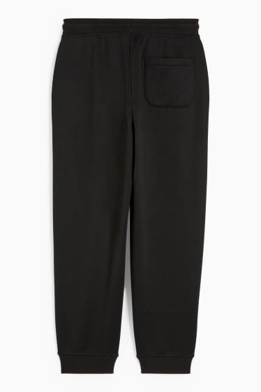 Enfants garçons - Pantalon de jogging chaud - noir