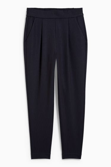 Dames - Jersey broek - donkerblauw