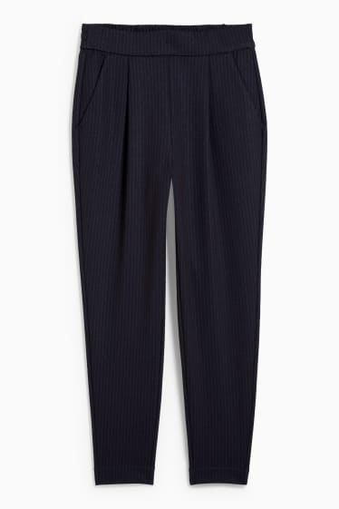 Femmes - Pantalon en jersey - bleu foncé