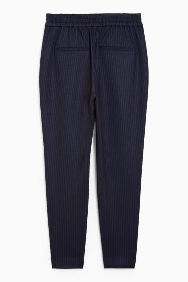 Dames - Jersey broek - donkerblauw