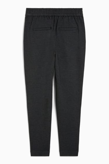 Dames - Jersey broek - donkergrijs