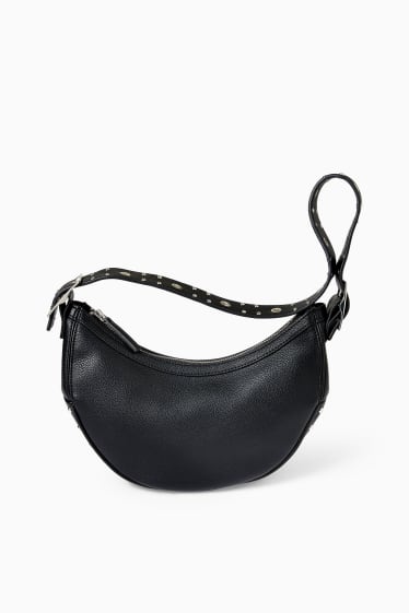 Femmes - Sac porté épaule - synthétique - noir