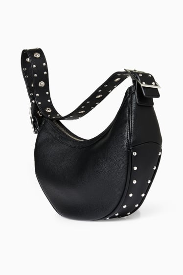 Femmes - Sac porté épaule - synthétique - noir