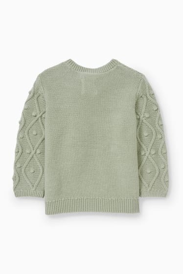 Baby Mädchen - Baby-Pullover - mintgrün