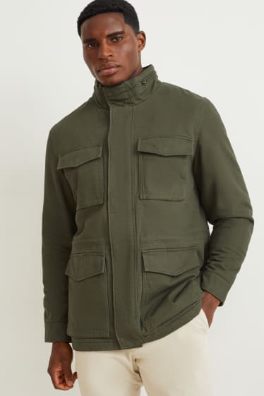 Hombre - Chaqueta con capucha - verde