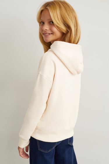 Children Girls - Hoodie - cremewhite