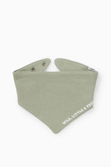 Neonati - Completo neonati - 3 pezzi - grigio chiaro melange