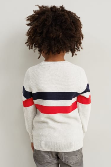 Enfants - Pullover - gris clair chiné