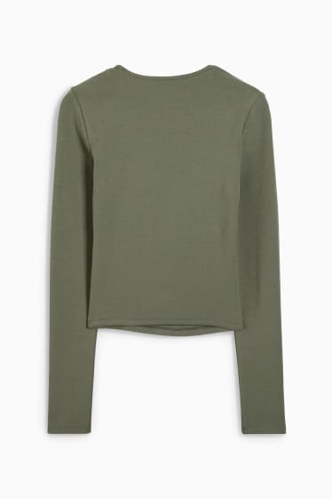 Teens & young adults - CLOCKHOUSE - long sleeve top - green