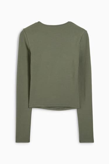 Dames - Longsleeve - groen