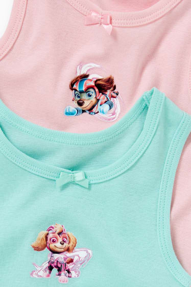 Kinder Mädchen - Multipack 2er - PAW Patrol - Singlet - mintgrün