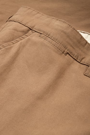 Pánské - Kalhoty chino - regular fit - taupe