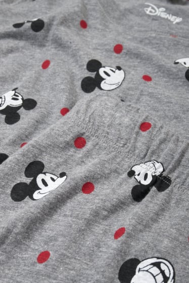 Dona - Pijama - Mickey Mouse - gris