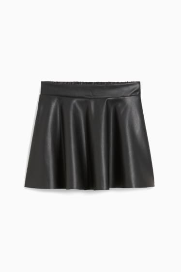Nena - Faldilla - imitació de pell - negre