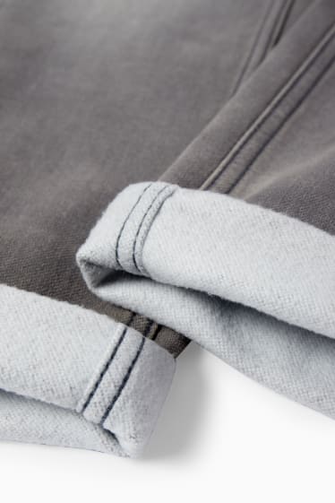 Enfants garçons - Slim jean - jean doublé - jean gris clair