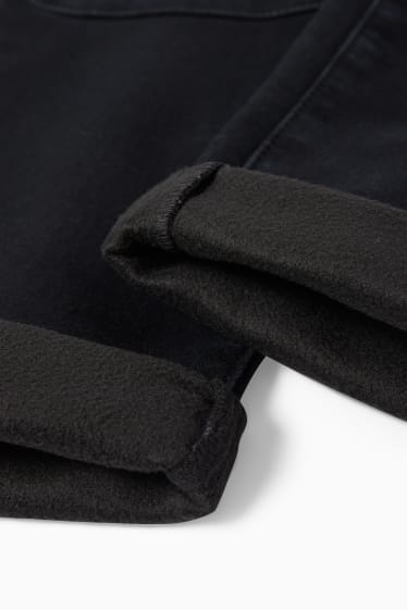 Nen - Straight jeans - texans tèrmics - gris fosc