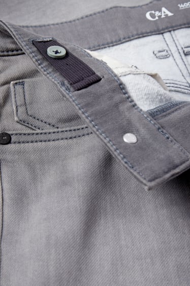 Enfants garçons - Slim jean - jean doublé - jean gris clair