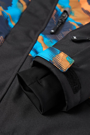Kinderen: jongens - Ski-jas met capuchon - blauw