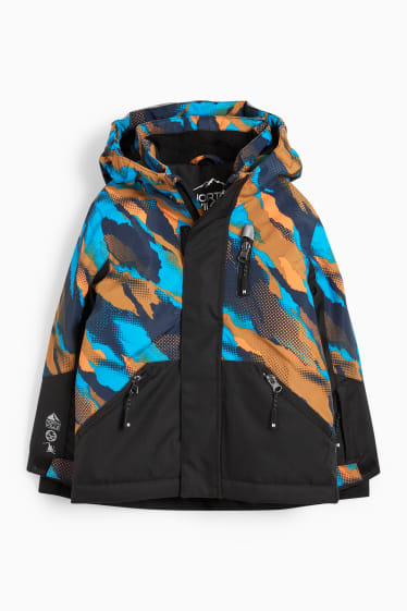 Kinderen: jongens - Ski-jas met capuchon - blauw