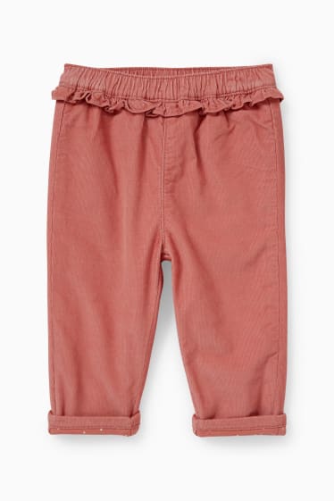 Babies - Baby trousers - coral