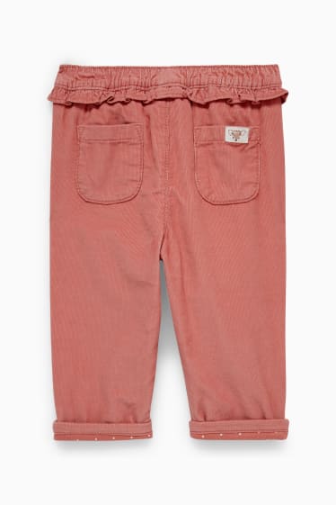 Babies - Baby trousers - coral
