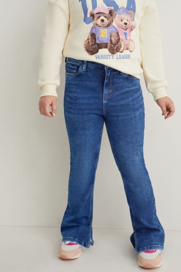 Kinder - Extended Sizes - Multipack 2er - Flared Jeans - LYCRA® - jeansblau