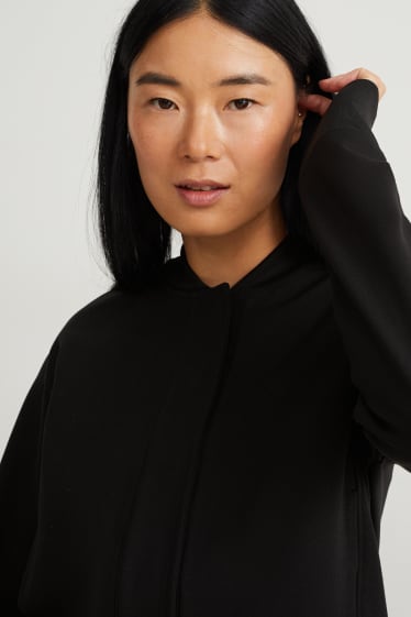 Damen - Sweat-Blouson - schwarz