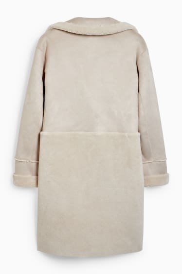 Femmes - Manteau - beige clair