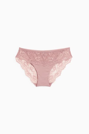 Donna - Slip - rosa scuro