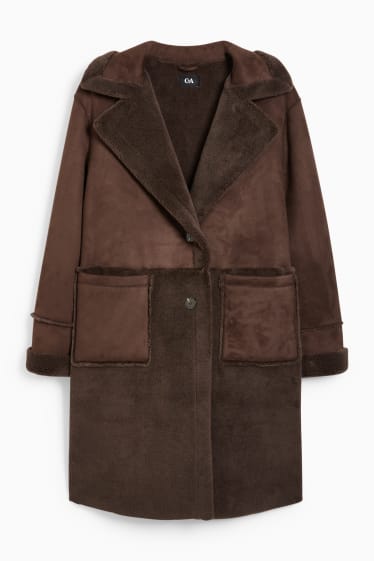 Women - Coat - dark brown