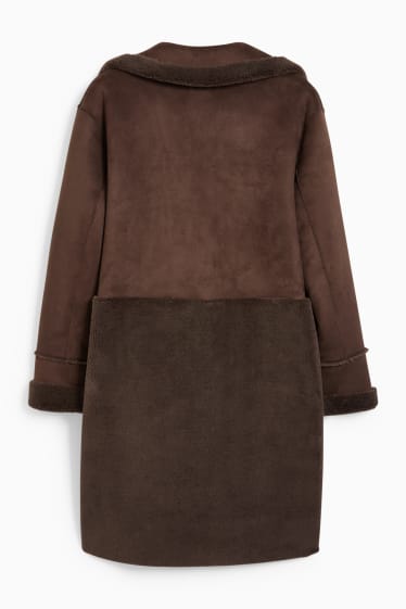 Femmes - Manteau - marron foncé