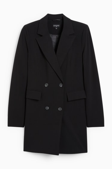 Adolescenți și tineri - CLOCKHOUSE - rochie tip blazer - negru