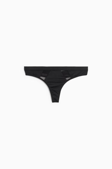 Women - Thong - black