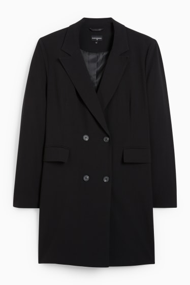 Adolescenți și tineri - CLOCKHOUSE - rochie tip blazer - negru