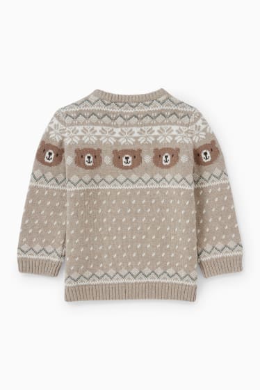 Baby Buben - Baby-Pullover - beige