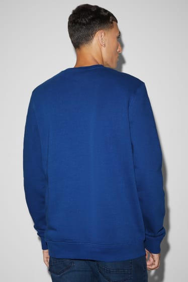 Heren - Sweatshirt - donkerblauw