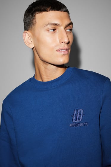 Hommes - Sweat - bleu foncé