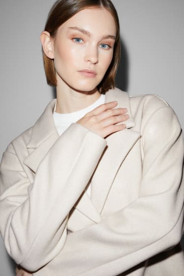 Femmes - CLOCKHOUSE - manteau - beige clair