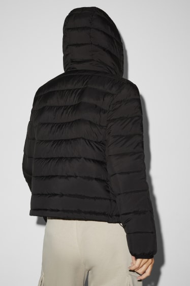 Mujer - CLOCKHOUSE - chaqueta acolchada con capucha - negro