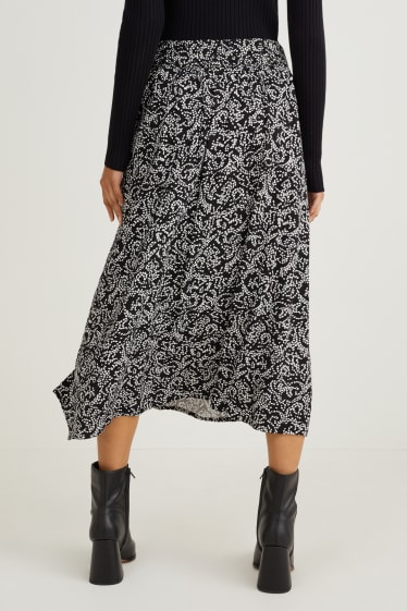 Dona - Faldilla - negre/blanc