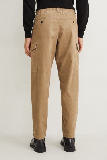 Home - Pantalons cargo de pana - regular fit - talp