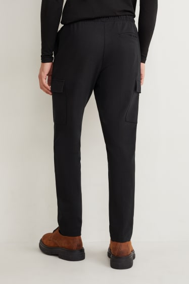Home - Pantalons de xandall cargo - Flex - negre