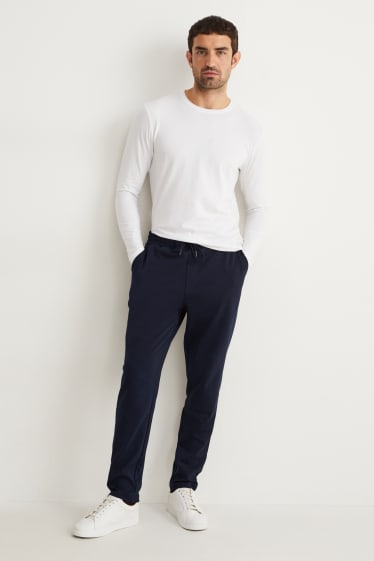 Men - Joggers - Flex  - dark blue