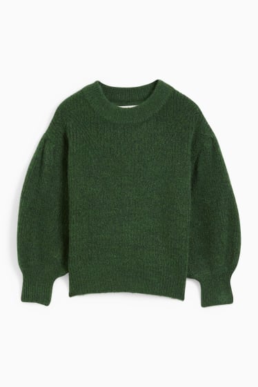 Bambini - Maglione - verde scuro