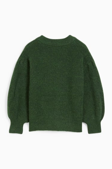 Enfants - Pullover - vert foncé