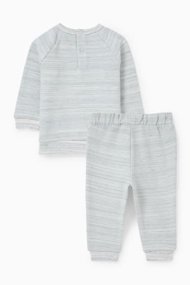 Babys - Baby-outfit - 2-delig - lichtblauw