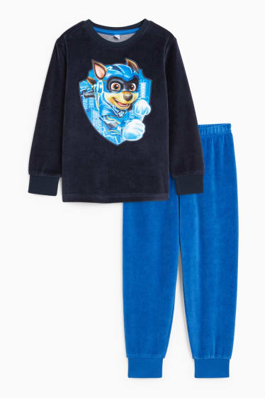 Kinderen - PAW Patrol - pyjama - 2-delig - donkerblauw