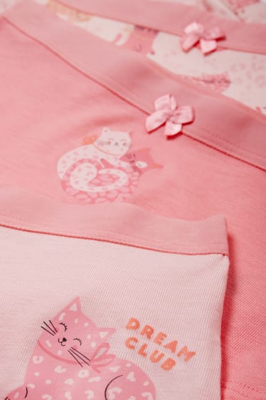 Kinderen - Set van 3 - boxershorts - roze