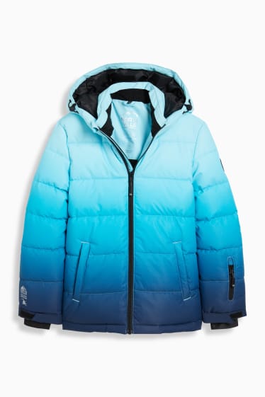 Children - Ski jacket with hood - dark blue